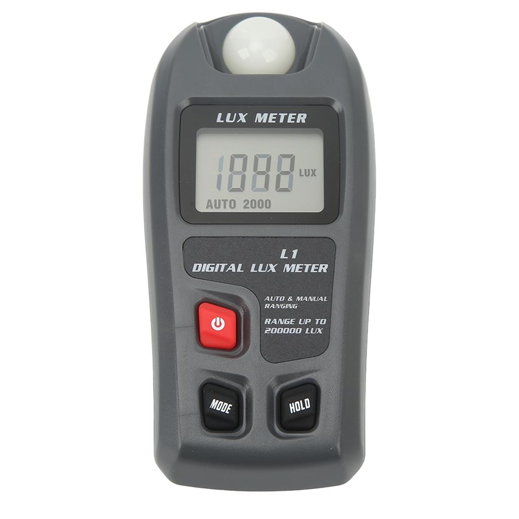 Digital Light Meter Illuminance Tester Luxmeter Illuminometer Auto Shutdown LCD Display