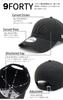 NEW ERA Cap 9FORTY Long Visor Metal Logo MLB 15198823 NER37C4814 New York Yankees black Women's