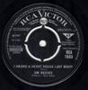 7inch Record JIM REEVES - I Heard A Heart Break Last Night /  RCA1643 RCA Victor 1967 UK Pop Used