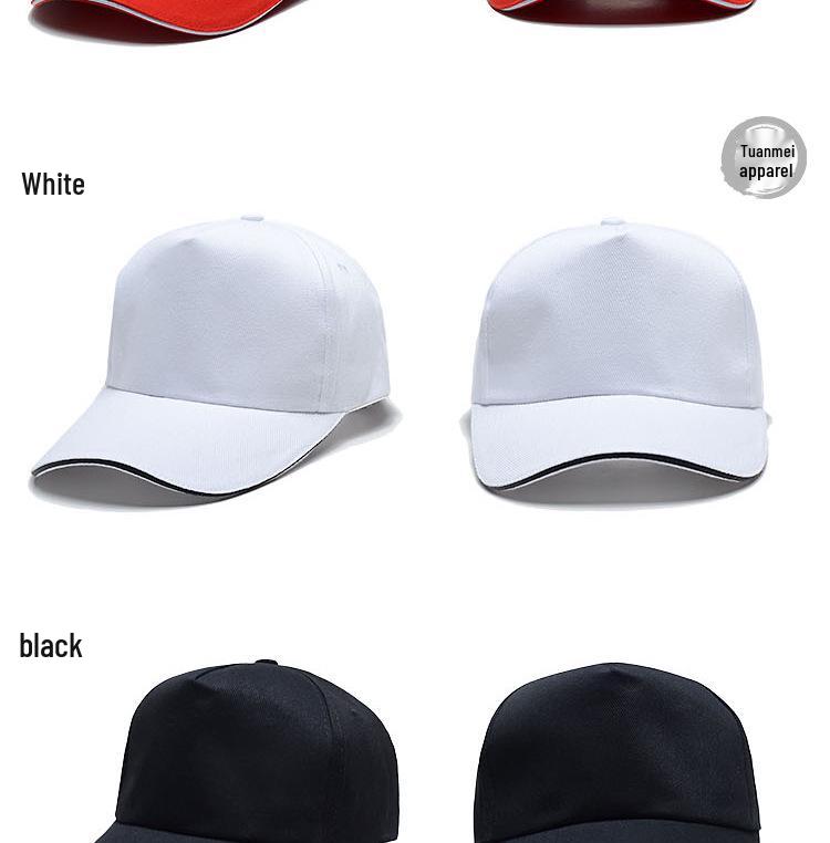 Хлопковая бейсболка с логотипом на заказ - Солнцезащитная шляпа и волонтерская кепка