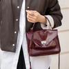 Весенне-летний модный портфель в британском стиле, повседневная сумка через плечо большой вместимости