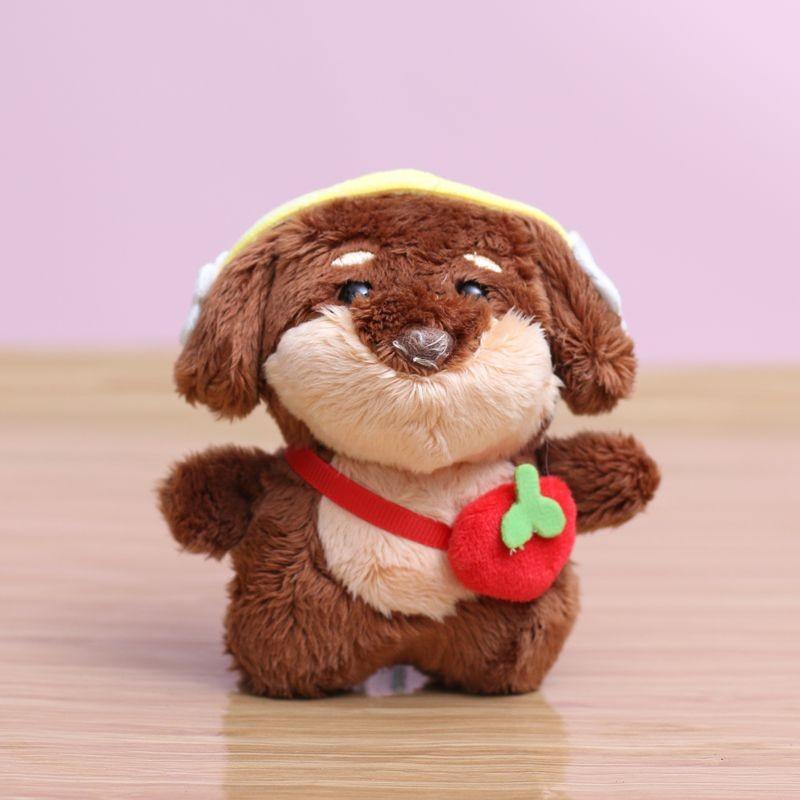 Animal Plush Keychain With Pp Cotton Filling For Students And Kids