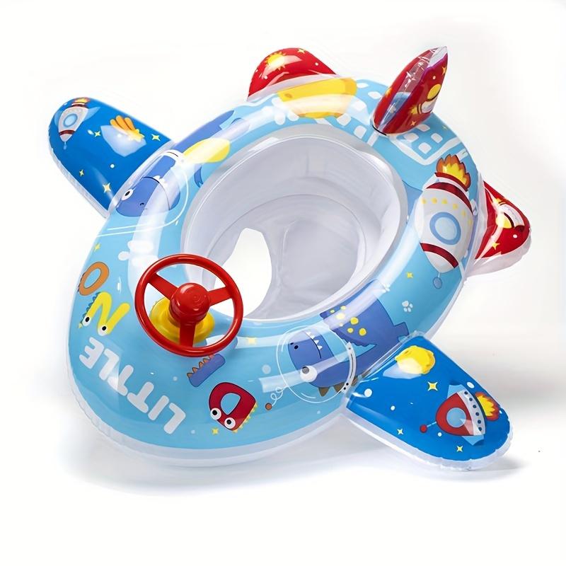 1 шт. Детский плавательный круг «Динозавр» для космических кораблей — прочный материал ПВХ, веселый мультяшный дизайн с космической тематикой