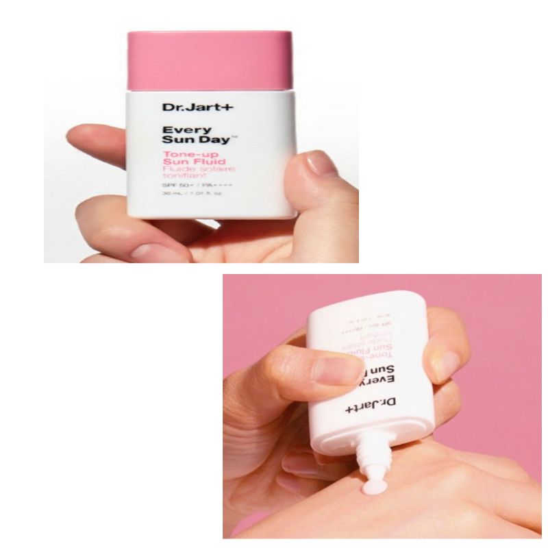 Dr. Jart+ Every Sun Day Tone-Up Sun Fluid SPF50+ PA++++ 30ml × 2