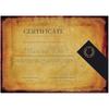 50 DUGUTUL Old Looking Vintage Design Stationery Paper, 8.5 x 11 in, Double Sided, Textured, Printer Friendly for Invitation, Letter, Resume, Award,