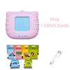 Early Education Flash Card Machine Cat Shape Learning Talking Language English Electronic Audio Book Toy Children Birthday Gift