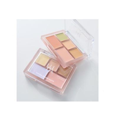 Палетка консилеров Conceal 6 г /01 Clear Cover, 02 Pure Cover, 03 Perfect Cover Natural, 04 Perfect Cover Medium/ Макияж, Корейская косметика, K-beauty