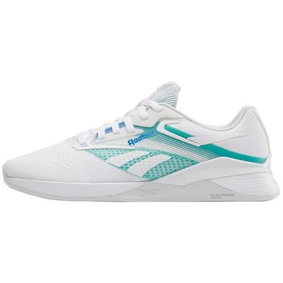 Nano X4 White Unleashed Green Женские кроссовки Обувь-Белый Кинетический-Синий 100204736