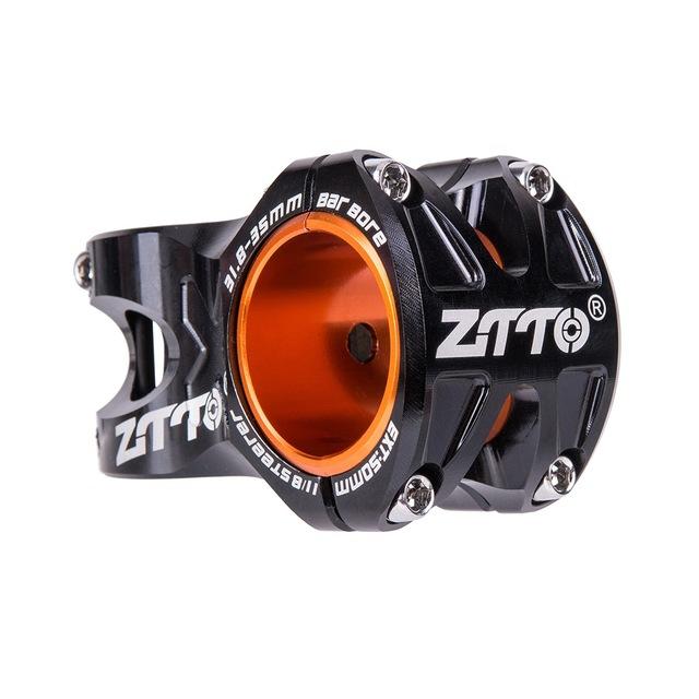 ZTTO Велосипедный вынос руля для MTB Высокопрочный Легкий Алюминиевый сплав CNC 0 Градусов подъема DH AM Enduro Для руля велосипеда 35 мм / 31,8 мм
