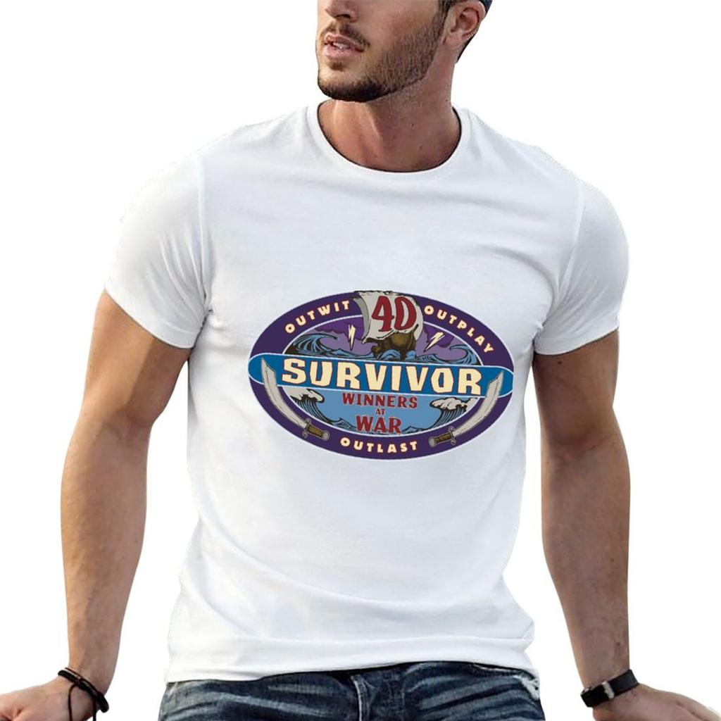 Survivor T-Shirt Work Casual Loose Fit T-Shirt