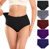 Women's Cotton Panties High Waist Postpartum C String Briefs Ladies Soft Tummy Control Underwear Large Size Underpants