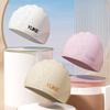Lightweight Swimming Hat Solid Color Printed Swimming Cap Silicone Swimming Cap  Swim Accessories