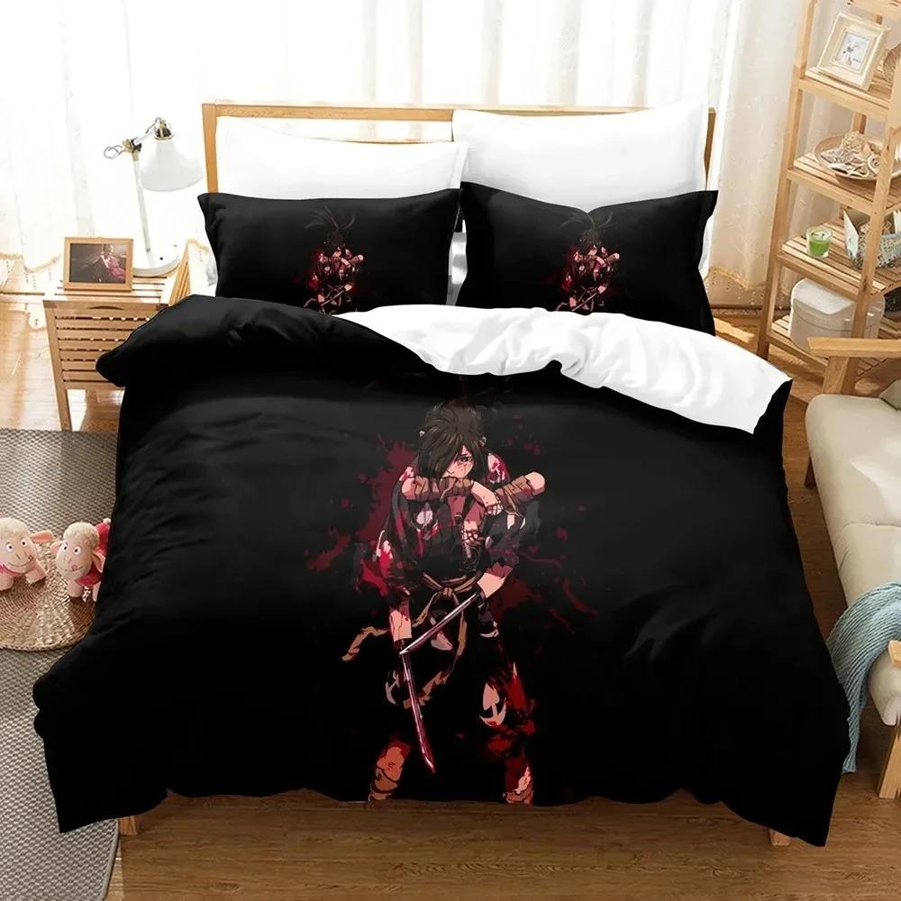 3D Printed Anime Dororo Bedding Collection Twin Full Queen King Size With Pillowcases Bedroom Decor Home Textiles Birthday Gift