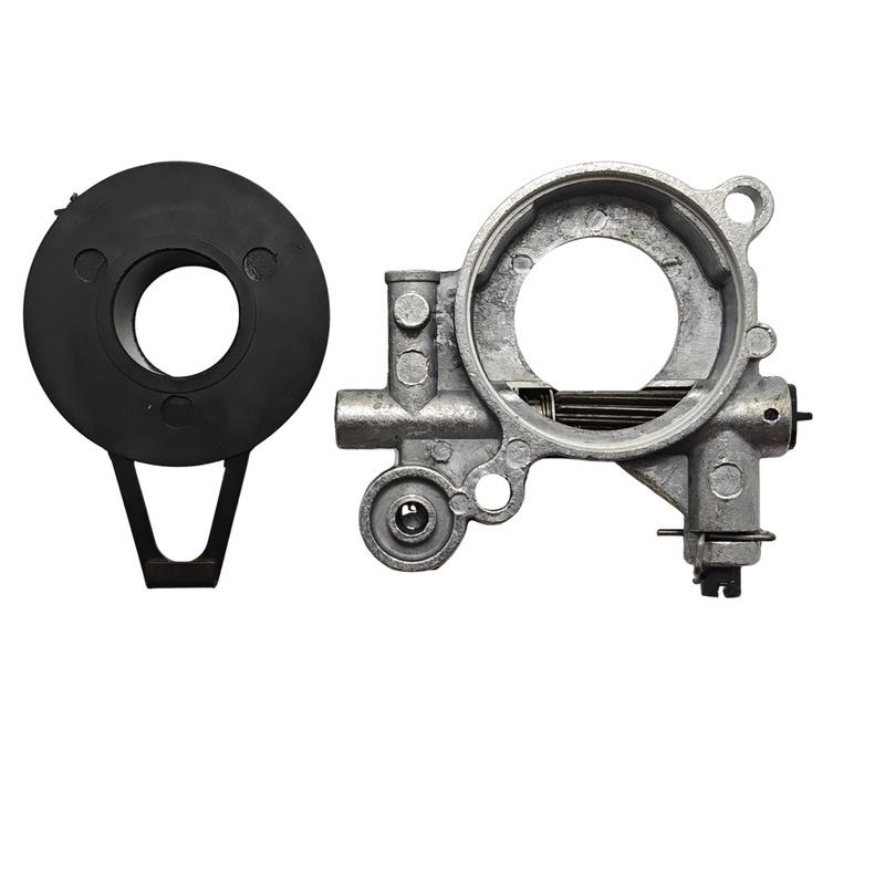 Oil Pump Oiler Complete Repair Kit For 372XP Husqvarna 365 372 371 362 Chainsaw Cap Worm Gear Sleeve Line Rubber Seal Part