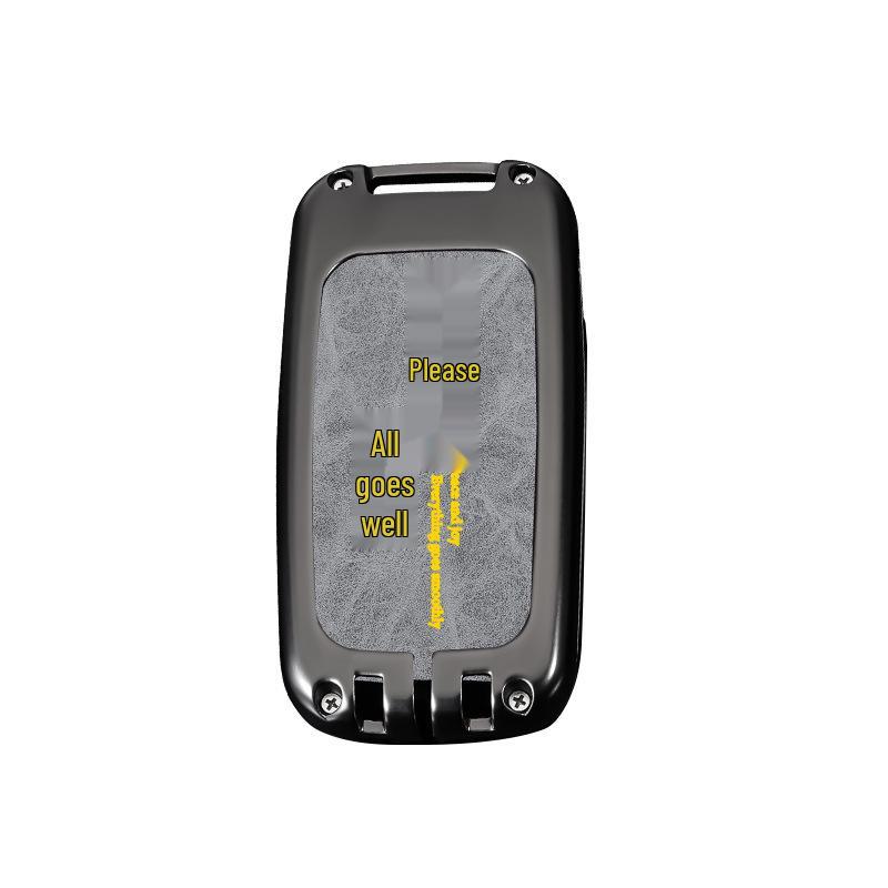 Чехол для ключа Land Rover: Range Rover, Sport, Defender, Freelander, Velar, Discovery - Сумка в китайском стиле с фирменной пряжкой