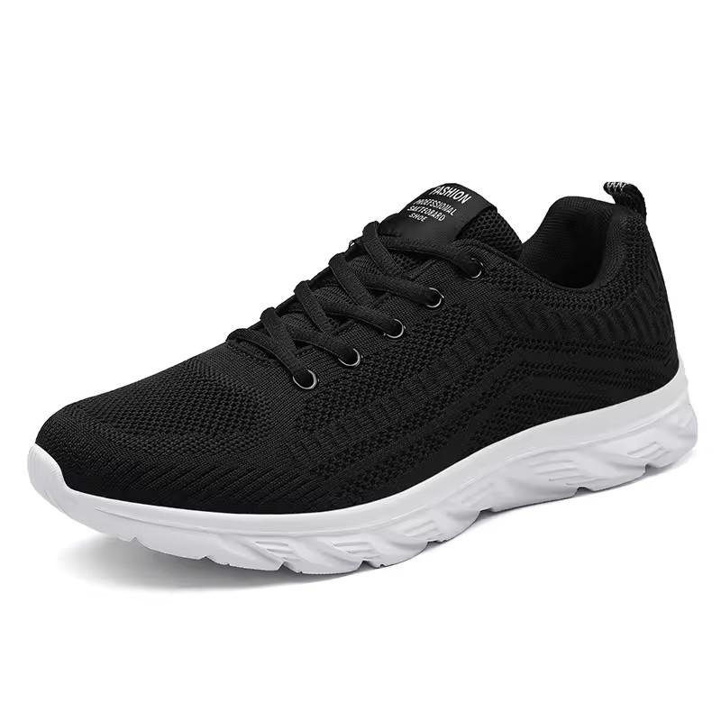 Athletic Men Running Jogging Shoes Daily Athletic Shoes Outside Lace Up Airy Mesh Light Tennis Outside Walking Size 39-46
