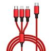 Кабель USB-C — 3-в-1 PD для быстрой зарядки мобильных устройств
