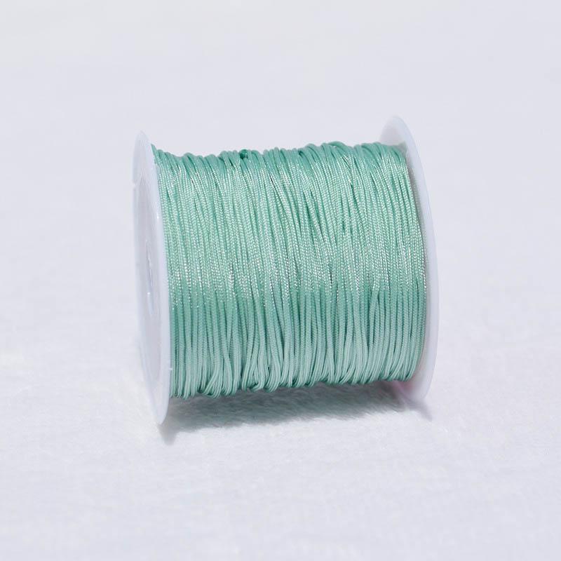 Нейлоновый шнур 0,8 мм * 20 м, нить для браслетов, сделай сам, 1 рулон, для ожерелья, ювелирных аксессуаров