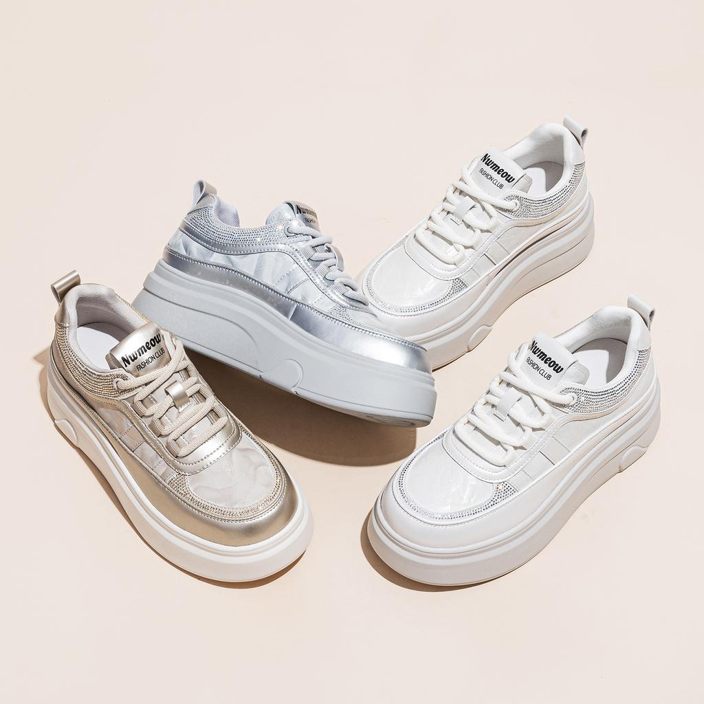 Board shoes 2026 season new thick soled height increasing casual sports single shoes versatile internet famous Korean version