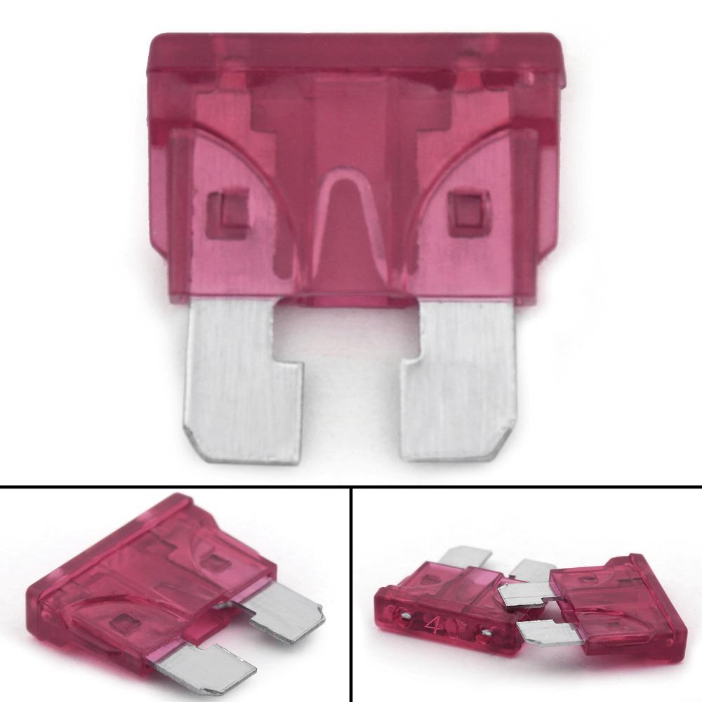 140PCS 2A 40A Automotive Standard Medium Auto Holder Car ATO Plug in Blade Fuse Assortment Boat Motorcycle Truck