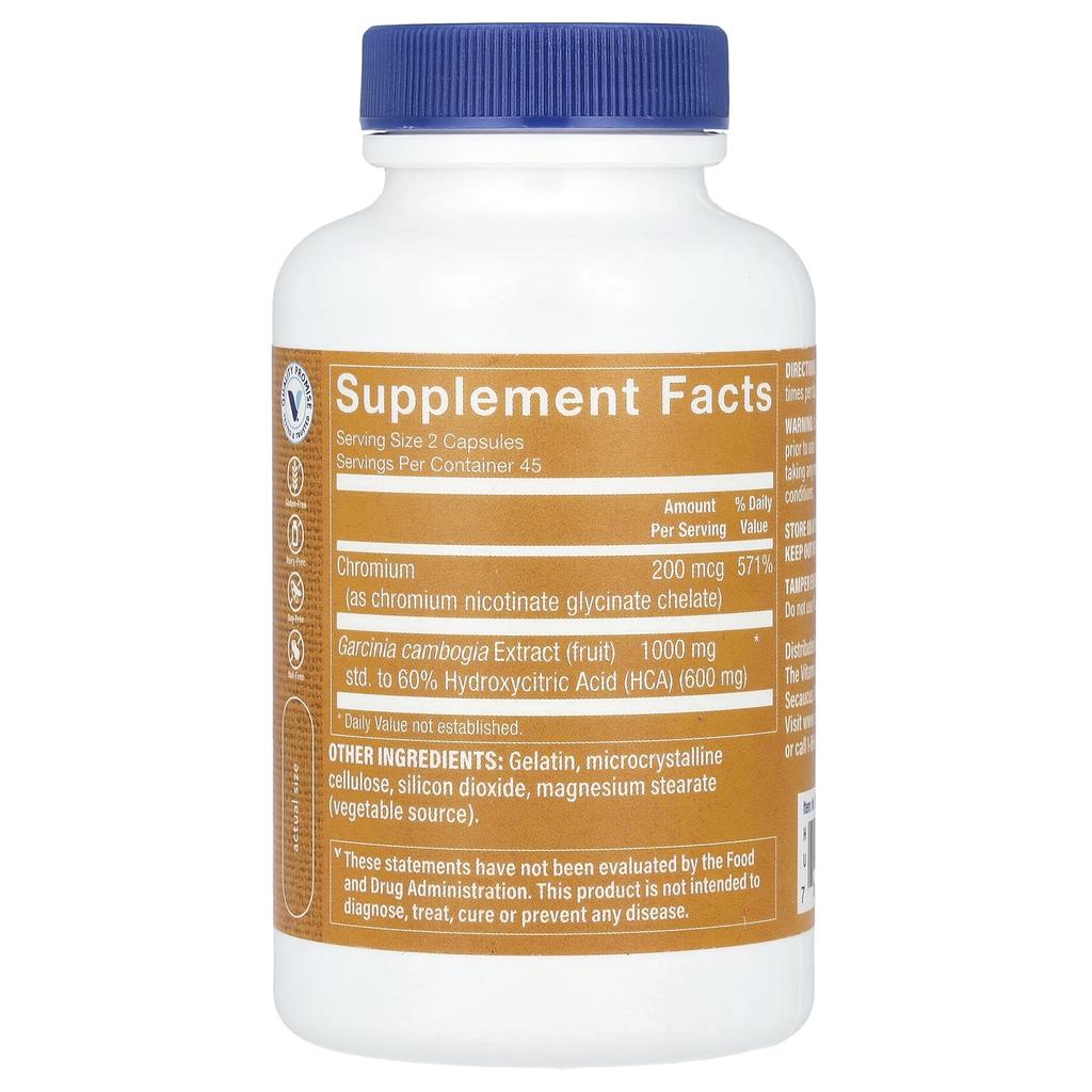 The Vitamin Shoppe, экстракт гарцинии, 90 капсул