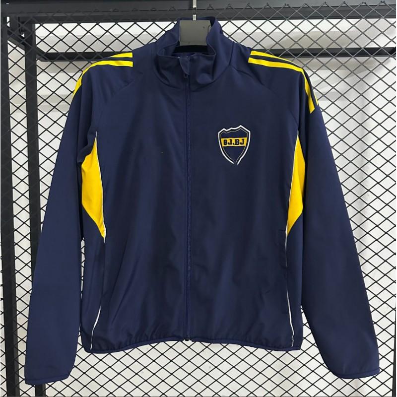 Hooded Retro Waterproof Windbreaker Rose Collaboration Training Jersey Football Shirt Unisex Size L