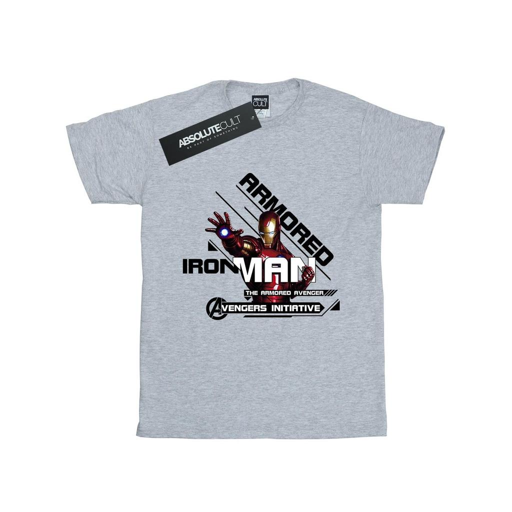 Marvel Футболка мужская Мстители Железный человек Бронированный Мститель