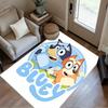 Bluey Bingo Hug Carpet Design for Decorate room Foyer Playrooms Living Rooms Antislip Carpet Anime Office Decor Gift for Festivals