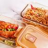 VISIONS Corning Amber Glass Food Container Set
