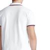 Polo Ralph Lauren Slim Fit Striped Trim Рубашка поло с коротким рукавом Мужская белая 710782636-002