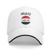 New Design Baseball Caps Iraq Flag Merch For Unisex Trucker Hats Retro  Snapback Cap Gift