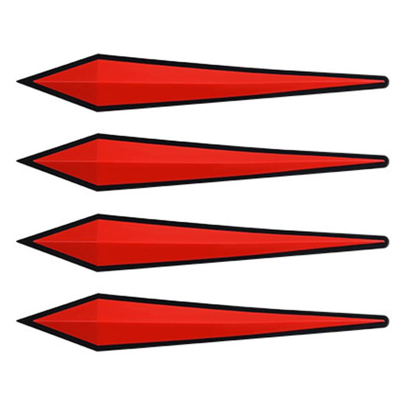 4Pcs Car Door Rearview Mirror Anti-collision Strips Universal Bumper Anti-scratch Protection Stickers Auto Accessories