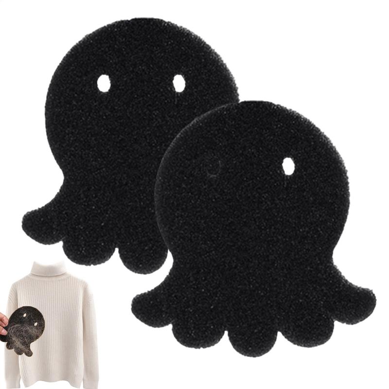 Улавливатель шерсти домашних животных 2X Octopus Pet Lint Маленький Улавливатель Двусторонний Многоразовый Удаитель Эффективный Для Стирки Домашних Ковров