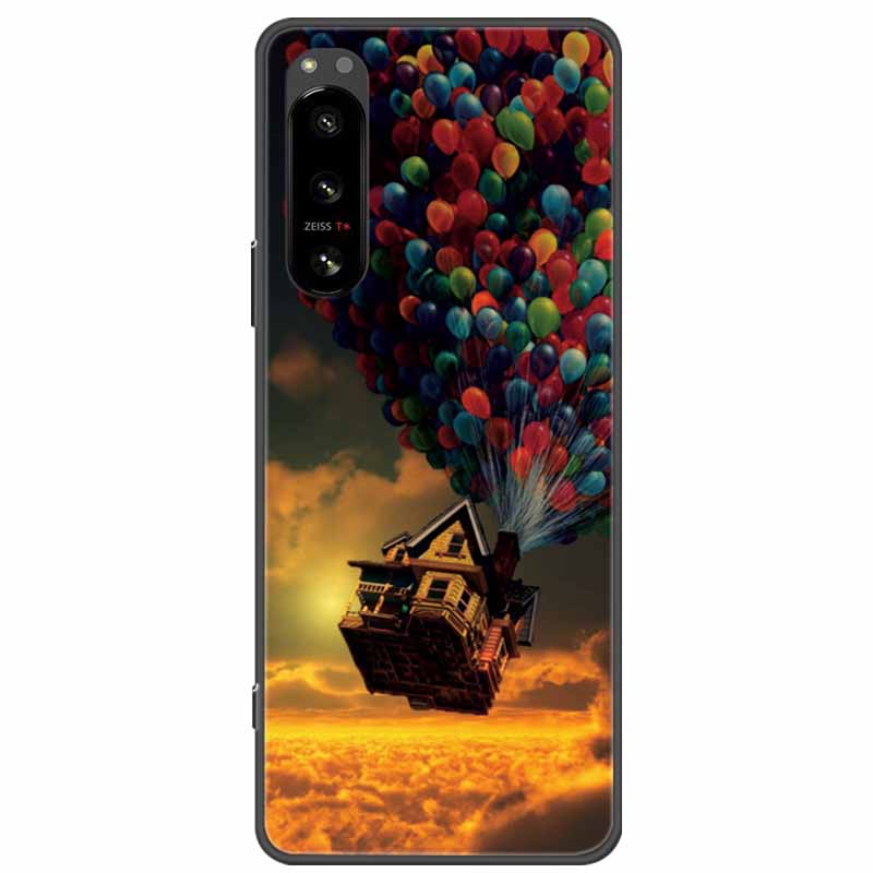 Чехол для Sony Xperia 5 / 5 II / 5 III, мягкий силиконовый TPU, ударопрочные чехлы для телефона Sony Xperia 5 III, 5II, 5III, Волки Львы