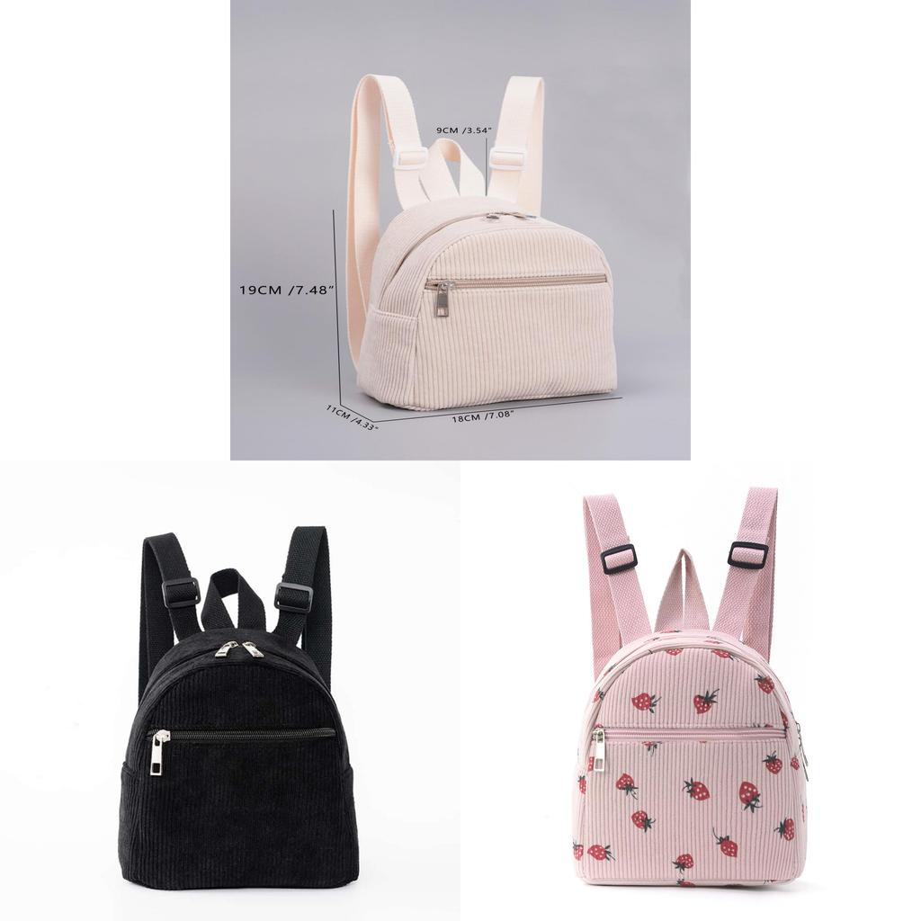 Polyester Mini Dualcolor Backpack With Breathable Design For Daily Use