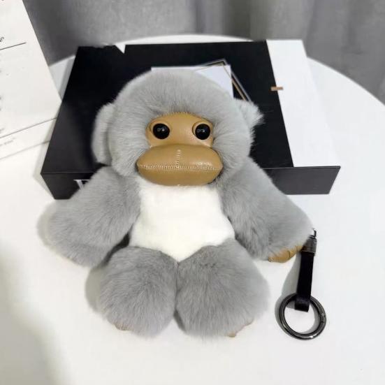 Кукла Обезьяна Плюшевая Игрушка Мягкая Уютная Трехмерная Счастливая Обезьяна с Длинными Руками