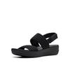 Clarks Thick Easy To Walk Cm Sandals, Lightweight, Sole, In, Arlastroll, Women's, Black, 24.0