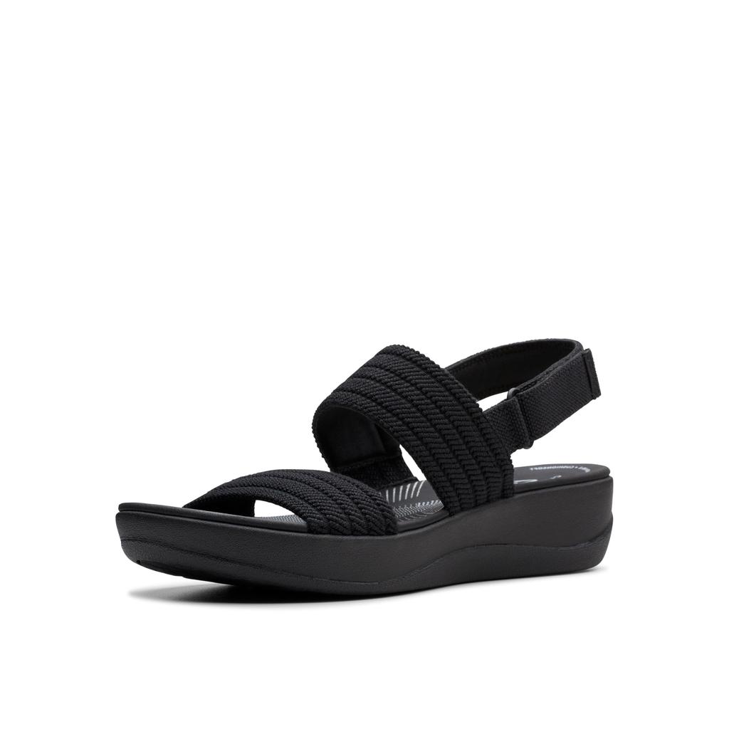 Сандалии Clarks Thick Easy to Walk, размер см, легкие, подошва, in, Arlastroll, женские, черные, 24,0