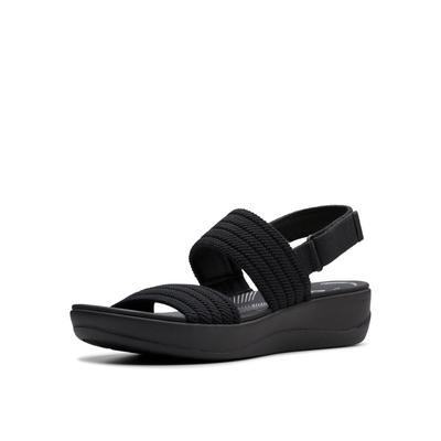 Сандалии Clarks Thick Easy to Walk, размер см, легкие, подошва, in, Arlastroll, женские, черные, 24,0