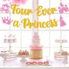 Four Ever A Princess Banner Beautiful Princess Girl 4th Birthday Party Decorations Our Little Princess 4 Years Old Birthday Party Supplies