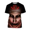 Horror Movie The Nun Graphic T-shirts 3D Print Men/Women Short Sleeve O-Neck T-shirt Oversized Streetwear Harajuku Tees Y2k Tops
