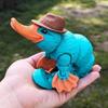 1PC Movable Joint Platypus Model, 3D Printed Plastic Platypus Model, Movable Platypus Statue, Coffee Table Decoration, Home Bookshelf Decoration