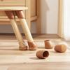 8pcs Non Hair Sticking Furniture Leg Cover Anti Slip Wear Resistant Slant Chair Cover Soft Durable Furniture Feet Sleeve