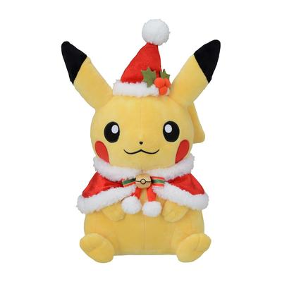 Pokemon Center Оригинальный плюшевый рождественский Пикачу