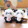 Cute Cute Bubble Giant Panda Small Pendant Plush Toy Doll Bag Hanging Keychain Doll