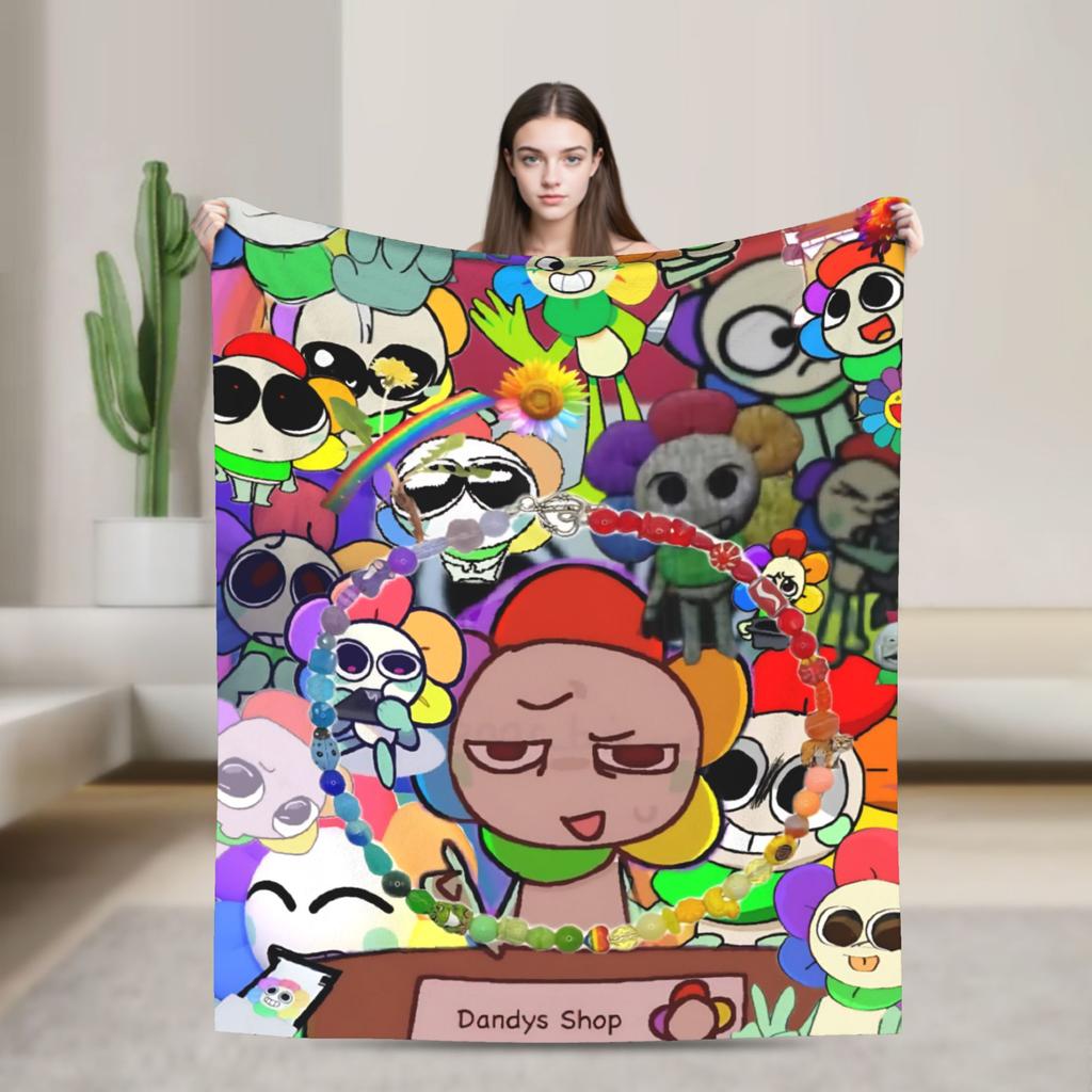 Dandys World Astro Blanket Quality Warm Throw Blanket Spring Picnic Living Room Novelty Bedspread