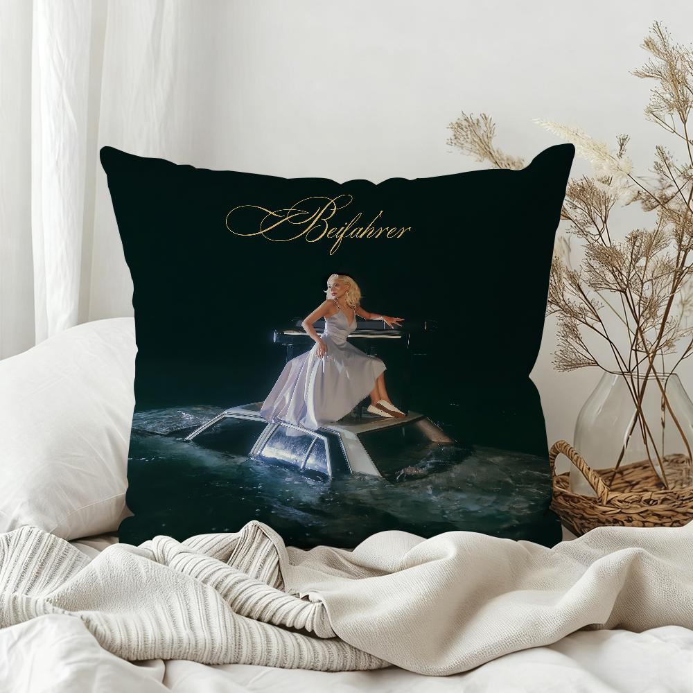 Singer Ayliva German Pillow Case Bedroom Sofa Living Room Backrest Decoration Square Cushion Nap Time