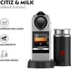 Capsule Coffee Machine Krups XN 761B New CitiZ & Milk Silver
