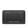 Кошелек S104L01SP21 Черный кожаный компактный кошелек The Groove [Marc Jacobs] (двойной кошелек) Женский [Товар Outlet] [Бренд] [Товар]