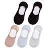 Socks Invisible 5 Women Pairs Mujer Nonslip Chaussette Ankle Low Female Mesh Cotton Boat Socks No Show Breathable Calcetines